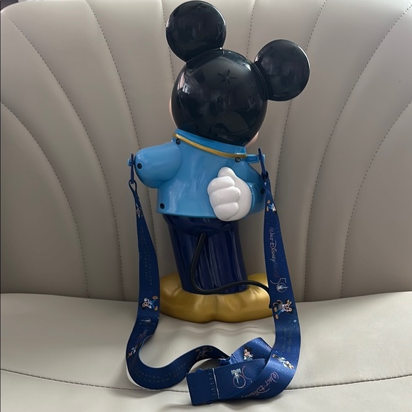 Disney Mickey Mouse 50th Anniversary Celebration Popcorn Bucket with Strap - Picture 3 of 4